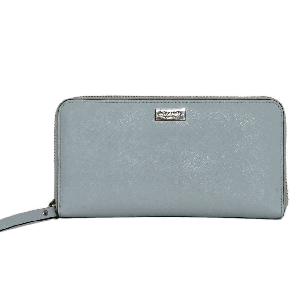 Kate Spade NY Zip Around Accordion Wallet Blue